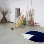 015_travelling with_a_blind_map_installation_view_with_works_of_kitti_gosztola_and_bence_gyorgy_palinkas_kisterem_2018 thumbnail