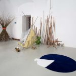 3_installation view with works of Kitti Gosztola_Bence György Pálinkás Anca Benera_Arnold Estefán Kisterem 2018 thumbnail